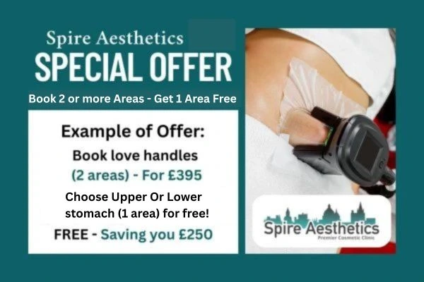 Fat Freezing Promotion Dunstable from Spire Aesthetics - Book Today!