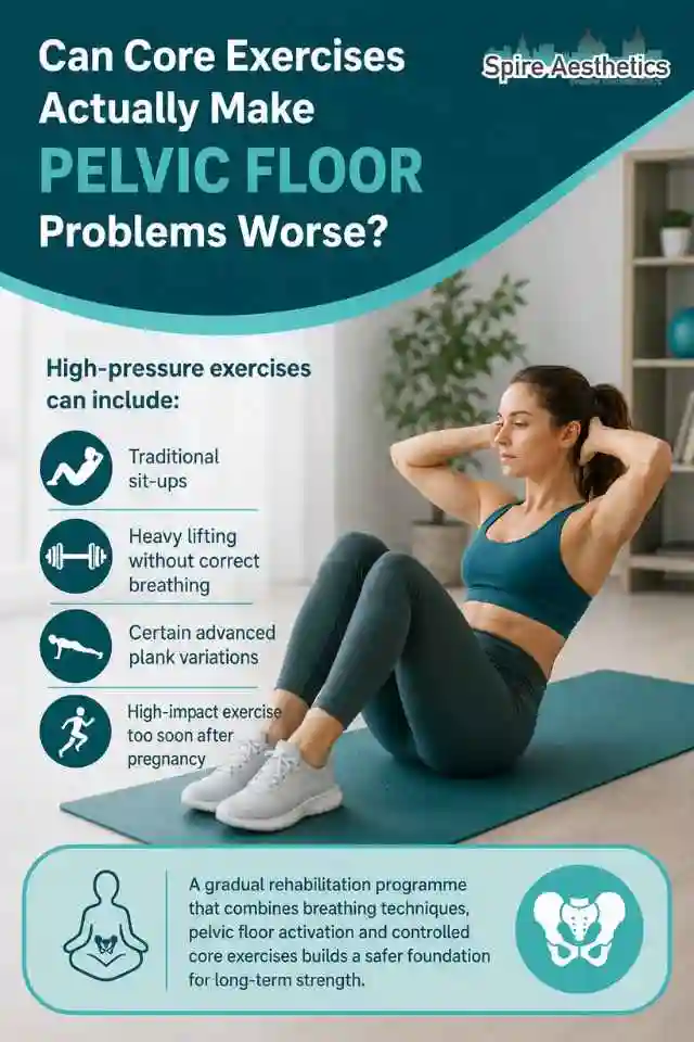 Can Strengthening Your Core Alone Actually Make Pelvic Floor Problems Worse Dunstable?